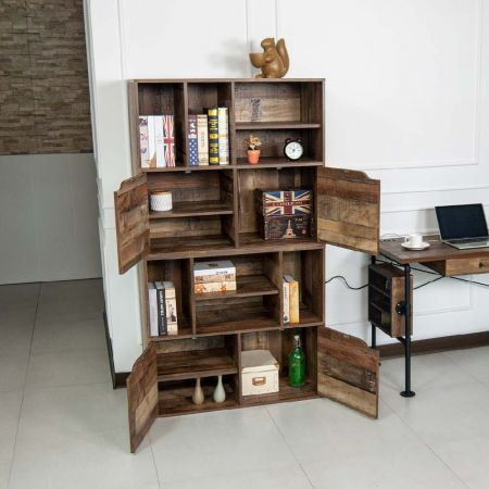 Is féidir an leabhrán atá clúdaithe le pailléid a dheighilt suas agus síos. Éiríonn sé ina thaisceadán beag neamhspleách aonair. Tá 4 spás stórála ann faoi seach. Tá scriúnna sa lár chun 2 chaibinéad stórála beag neamhspleách a nascadh lena chéile.